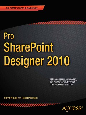 cover image of Pro SharePoint Designer 2010